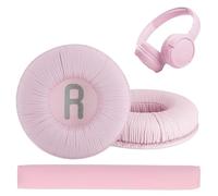 1 Pair Replacement Ear Pads and 1 Headband for JBL Tune600, T500BT, T450, T450BT, JR300BT Wireless Headphones,(Not suitable for tune 600 Btnc) Wrinkle Leather, Soft Sponge Headphone Replacement Pads