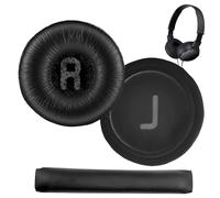 1 Pair Replacement Ear Pads and 1 Headband for JBL Tune600, T500BT, T450, T450BT, JR300BT Wireless Headphones, (Not suitable for tune 600 Btnc) Wrinkle Leather, Soft Sponge Headphone Replacement Pads