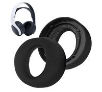 1 pair Replacement Ear Pads for Sony Playstation 5 PS5 Pulse 3D Wireless Headset, Repair Memory Foam Headphones Ear Cushions, Mesh Fabric Ear Pad Cushions - Earpads Replacement