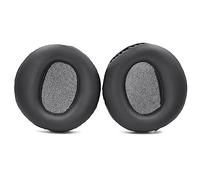 1 Pair Replacement Ear Pads for Sony Wireless PS3/PS4/CECHYA-0080 Headphones - 5.8x5.8x1.5cm PU Leather & High Density Elastic Sponge Cushions, Comfortable Ear Covers for Extended Gaming