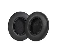 1 Pair Replacement Earpads Soft Sponge Ear Pad Comfortable Earmuffs For Headphone Repair Accessory Part Black Protein Leather Ear Pad Cushion