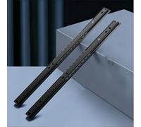 1-Pair Replacement for Cabinet Cupboard，Cabinet Drawer Slides，Ball Bearing Drawer Slides，for Installation Under The Table，for Keyboard Door Drawer(50cm)