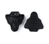 1 Pair Replacement for SPD-SL/LOOK KEO/LOOK Delta Pedal Cleats Covers Road Bike Cleats Protector, black, 91x86x16mm