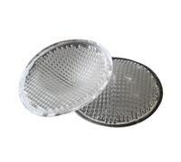 1 Pair Reusable Silicone Round Bra Pad Inserts for Women 13Cm Comfortable and Discreet Pasties for Everyday Wear