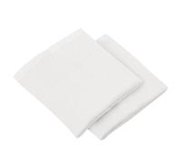 1 Pair Ribbed Knit Cuff Sleeve, 9.8cm x 9.5cm Elastic Seamless Cotton Cuffs, Replacement Cuffs for Pants,Coats,Sweaters, Garment Repair (White)
