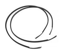 1 Pair Roof Rubber Strips Replacement Weatherstrip Easy Installation Rain Seal Auto Accessories 75555-12120 75556-12120 Anti Leakage Roof Trim Rubber Strips