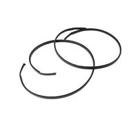 1 Pair Roof Rubber Strips Replacement Weatherstrip Easy Installation Rain Seal Auto Accessories 75555-12120 75556-12120 Roof Channel Seal Kit