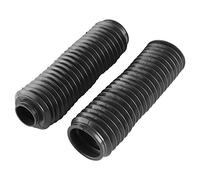 1 Pair Rubber Fork Cover Gaiters Gators Boots Motorcycle Front Fork Tubes Boots Rubber Sleeve Shock Gaiters Cover for CQR ATV Dirt Bike