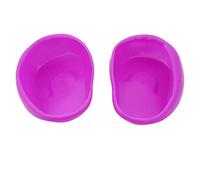1 Pair Salon Hair Dye Ear Covers Earmuffs Prevent From Stain 4 Colors Barber Hairdressing Accessories Hair Styling Toolspurple Convenient And Practical Durability