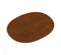 1 Pair Sew On Patches PU Leather Repair Patches Oval Shape Elbow Knee Clothing Accessories for Sweater Jeans