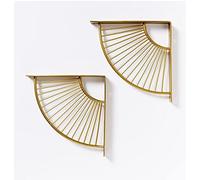 1 Pair Shelf Bracket,Heavy Duty Decorative Storage Shelf Support,Shelf Brackets for Floating Shelf,Display Shelf,Wall Mounted Shelf 2PCS(20cm)