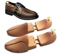 1 Pair Shoe Stretcher Cedar Wood Shoe Stretcher Extra Strong Shoe Stretcher Shoe Wide Women's Men's Shoes Shoe Stretcher with Adjustable Springs for Longer Durability of Your Shoes, wood, 43-44