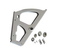 1 Pair Shoes Cabinet Hinges Frame Hidden Movable Turning Rack Replacement Fittings Stainless Steel Furniture Hinges Furniture