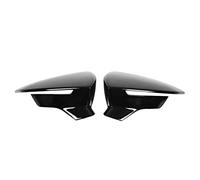 1 Pair Side Mirror Cover, Rear View Mirror Protective Covers Left Right Replacement for Mk3 5F ST 2013 2019 (Glossy Black) car Mirror
