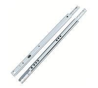 1 Pair Side Mount Drawer Runners Full Extension Push to Open Double Full Extension Heavy Duty Drawer for Draw Runners Kitchen Cabinet Replacement