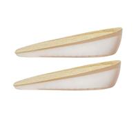 1 Pair Silicone Foot Cushion Soft Gel Sole Heel Cushion Soles Insoles for Shoes Spurs Pain Half Heel Insole Pad Height Increase for The Sneakers,Formal Footwear(2.5cm for Men)