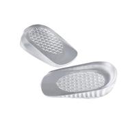1 Pair Silicone Heel Cushions Raiser for Men and Women Increase Height Shock Absorption Gel Heel Pads for Relief Comfortable Heel Lift