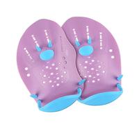 1 Pair Silicone Swim Accessories Streamlined Swimming Hand Paddle Training Fins Multiple Scenario Applications Power Paddle
