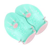 1 Pair Silicone Swim Accessories Streamlined Swimming Hand Paddle Training Fins Multiple Scenario Applications Power Paddle