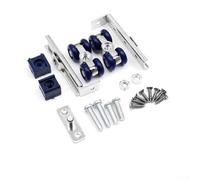 1 Pair Sliding Door Pulley Wheels for Smooth Operation on Wooden Doors Compatible with Various Door Types (A)