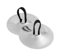 1 Pair Small Finger Cymbals for Kids Hand Cymbals Belly Dance Elegant Finger Rhythmic Musical Instruments for Dancer Dance Finger Cymbals