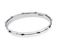 1 pair Snare Drum Hoop Ring Rim Aluminum Alloy for 14'' Snare Drum Percussion Instrument Parts Accessories (Color : Style A-1Pair)