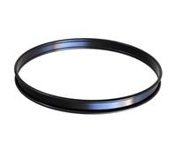1 pair Snare Drum Hoop Ring Rim Aluminum Alloy for 14'' Snare Drum Percussion Instrument Parts Accessories (Color : Style C-1Pcs)