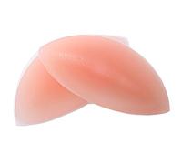 1 Pair Soft Feel Silicone Inserts Pads Breast Enhancers for Bras Swimsuits and Bikini (Type 1)