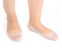 1 Pair Soft Silicone Gel Spa Socks - Full Length Moisturizing Socks for Cracked Feet, Corns, Calluses, Blisters & Bunions