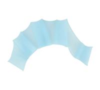 1 Pair Soft Silicone Webbed Palm Swim Gloves and Hand Paddles for Swimming, Diving, and Aquatic Training for Men, Women, and Kids Family Gear