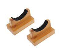 1 Pair Solid Baseball Bat Display Holder Horizontal Bracket for Indoor Use for Home Decoration Collectibles for Baseball Fans Space Saving Design