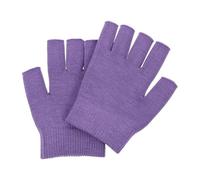 1 Pair Spa Moisturizing Gel Gloves for Women, Knit Fabric