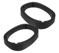 1 Pair Speaker Spacer Ring Plastic Car Speaker Mounting Spacer Waterproof Sound Insulation Delicate Shape Beautiful Look Unique Style Accessory