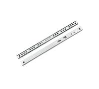 1 Pair Stainless Steel Drawer Slides - 17mm Width Full Extension Smooth & Quiet Operation Easy Installation Heavy-Duty 342mm Drawer Hardware for Kitchen & Furniture