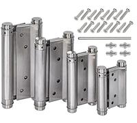 1 Pair Stainless Steel Hinges 150 mm Swing Door Hinge Swing Door Wooden Door Garden Gate Salon Door Garden Door Saloon Door Lattice Door Hinge Double Hinge