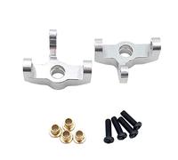 1 Pair Steering Cup for 1:12 1:14 Wltoys 124018 144001 Buggy DIY Accs Silver