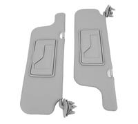 1 Pair Sun Visor Assembly Gray Blocking ABS Mirror For Corolla E120 E130 2001-2007 Ninth Generation LHD Car