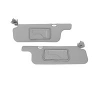 1 Pair Sun Visor Assembly Gray Sun Blocking Mirror Fits For Toyota Corolla E120 E130 2001-2007 Ninth Generation LHD Car