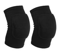 1 Pair Tandem Volleyball Elbow Pads Arm Brace-Pads Elbow-Protector Strap for Kids, Men, and Women - Fitness Arm Knee Protector Elbow Pads for Volleyball (Black)