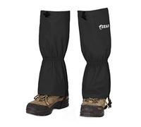 1 Pair Tear- High Leg Gaiters Rain Snow Boot Covers - Breathable Adjustable Portable Lightweight Oxford Cloth for Hiking Backpacking Desert Camping Cycling Activities