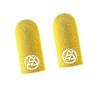 1 Pair Thin Silver Fiber Touchable Screen Gloves for Smooth Gameplay and Comfortable Wear During Long Gaming Gaming Finger Sleeves