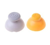 1 Pair Thumb Grip Cap Protective Cover for NGC GameCube Controller Thumb Stick Case for Joystick Gray Y Case