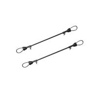 1 Pair Twin Baby Strollers Adapters Join Two Single Strollers Easily Pushchair Coupler Black for Infants Pocket Pram Attachment