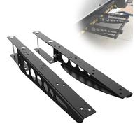 1 Pair Universal Bumper Cargo Bracket Fits RV 4" Square Bumper Mounting | Generator Tray Support Arms, Mounted Cargo Carrier Box Support Arms Bracket
