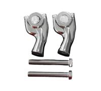 1 Pair Universal Handlebar Riser Kit Mounting Clip For Ha&rley For Kaw&asaki For Suzuki For Ya&maha Motorcycle 22mm 25mm Handle Bar Handlebars Fat Bar Risers
