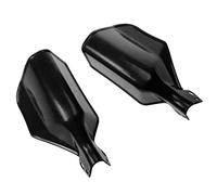 1 Pair Universal Motorcycle Hand Guards 7/8inch Handlebar Handguard Handle Protector for ATV Mountain Bike Motorbike Scooter - Black