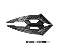 1 Pair Universal Motorcycle Winglet Aerodynamic Spoiler Dynamic Wing Decoration Sticker For Motorcycles E-bikes Scooters Etc Motorcycle Spoilers
