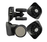 1 Pair Versatile Usage Replacement Luggage Wheel A83 Double Row Swivel Suitcase Parts for Various Terrains Double Row Swivel