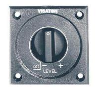 1 Pair Visaton LC 57 Level Control 090064 2 Pieces 20 Watts 60 x 60 mm