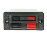 1 Pair Visaton LK 2 NG Speaker Terminal Connector 2-Pole Red Black 090320